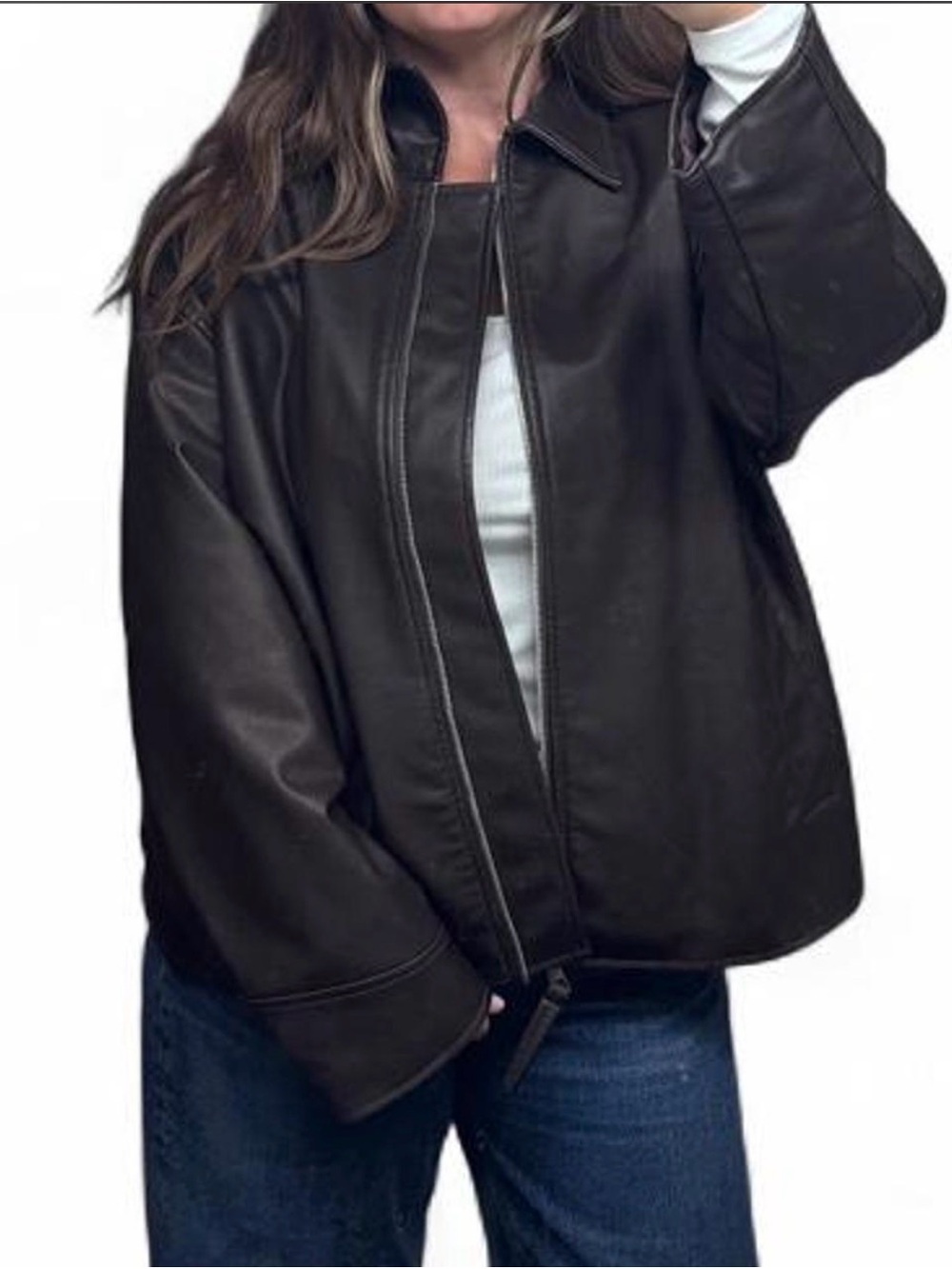 Target Black Leather Jacket